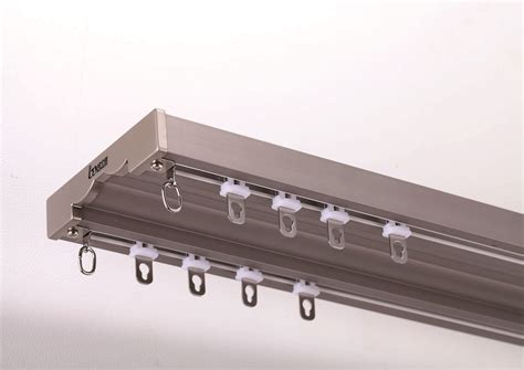 ACMEART Retractable Ceiling Tracks for Curtains 2 Pack 1.6m Room Divider Curtain Rod Ceiling Track Set with Silent Rollers and Hooks for Living Room Bedroom ...